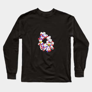 Insulin Molecule Chemistry Long Sleeve T-Shirt